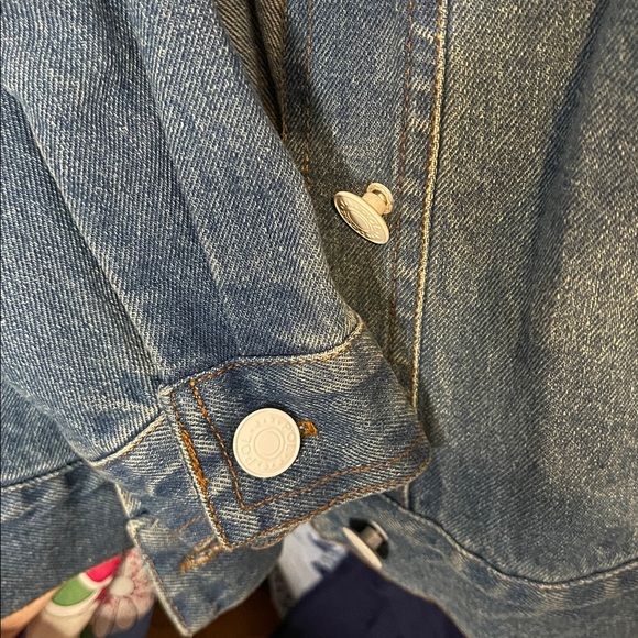 POL Blue Denim Jacket size small NWOT - Picture 6 of 8